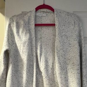 White Speckled Cardigan